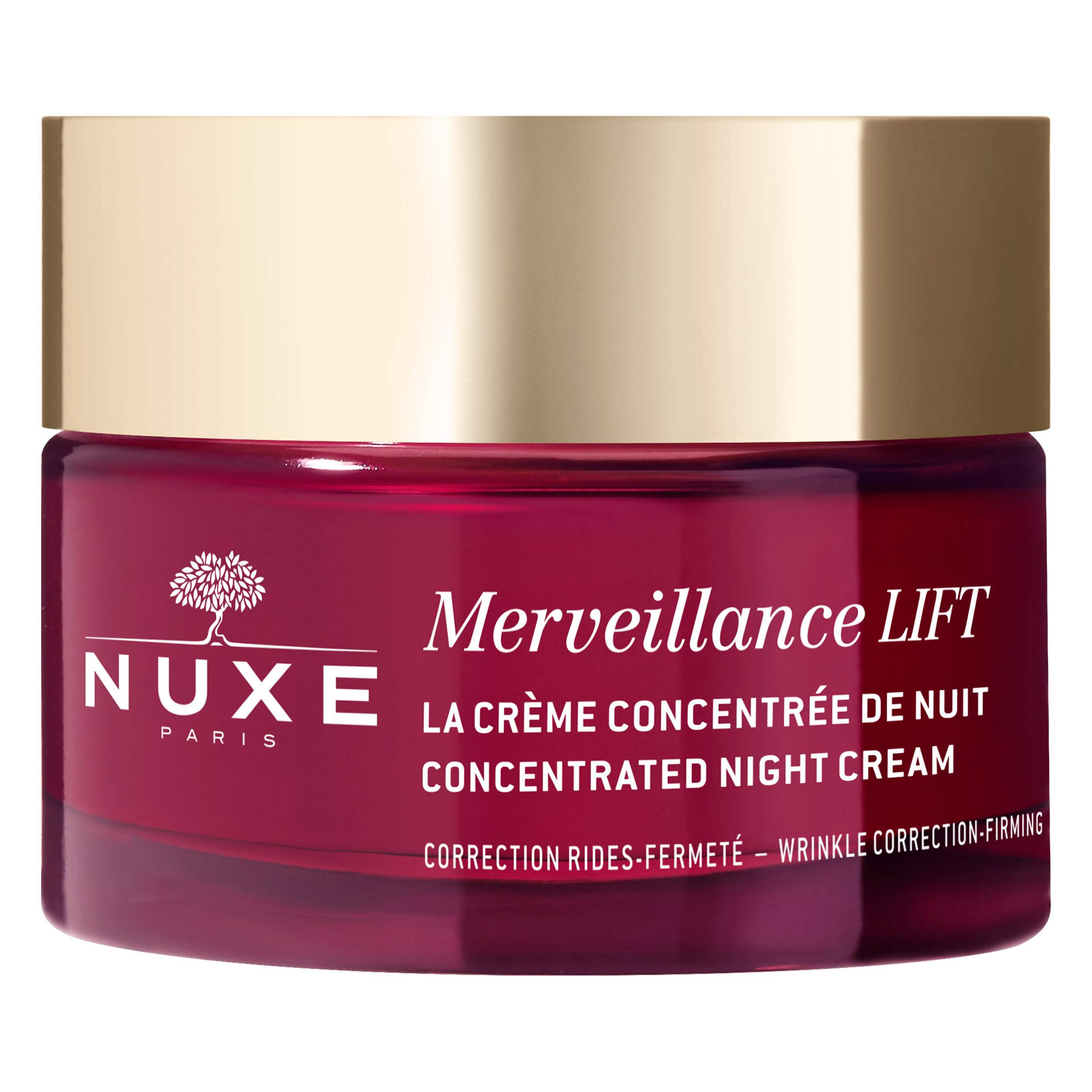 Crème de nuit Nuxe Merveillance pour le visage mature - Répare la peau fatiguée en profundité - 50 ml