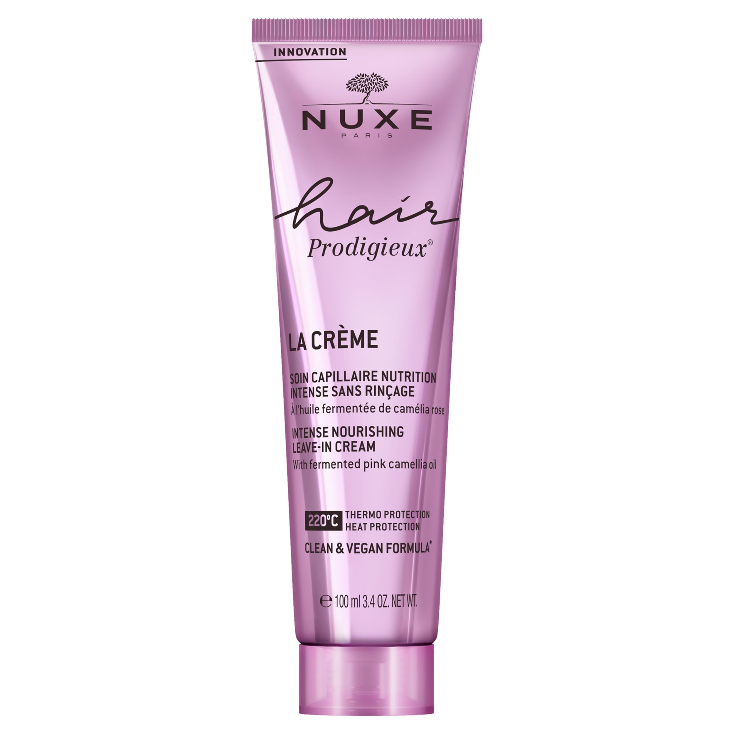 Nuxe Hair Prodigieux Crème sans rinçage pour cheveux secs 100ml Hydratante et fortifiante pour toute la famille avant l'